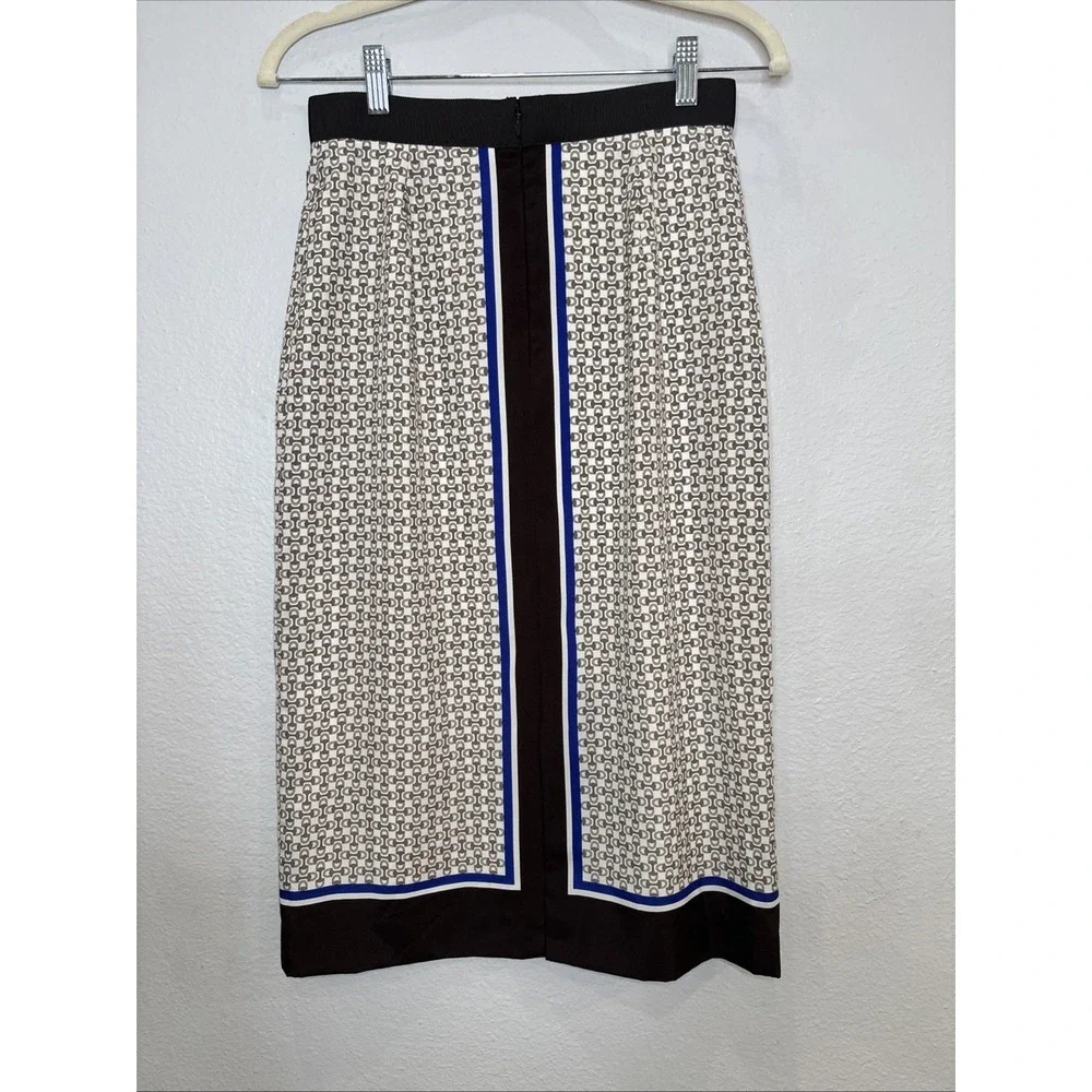 United Arrows horse Bit Pencil Skirt - Size 4 - Picture 5 of 7